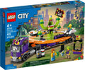 LEGO® City Tovornjak s potujočim zabaviščem in vesoljsko atrakcijo (60313)