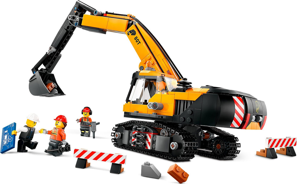 LEGO® City Rumeni bager goseničar (60420)