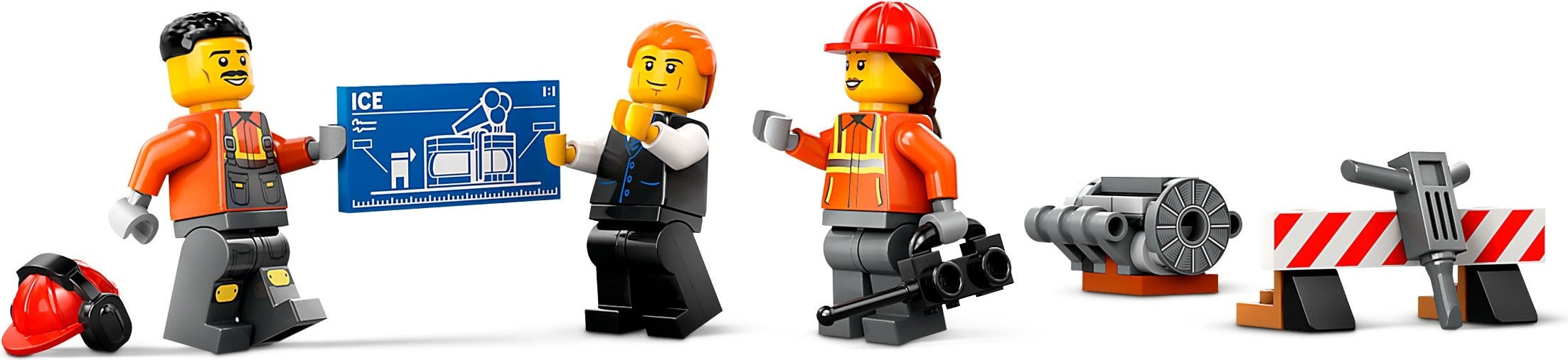 LEGO® City Rumeni bager goseničar (60420)