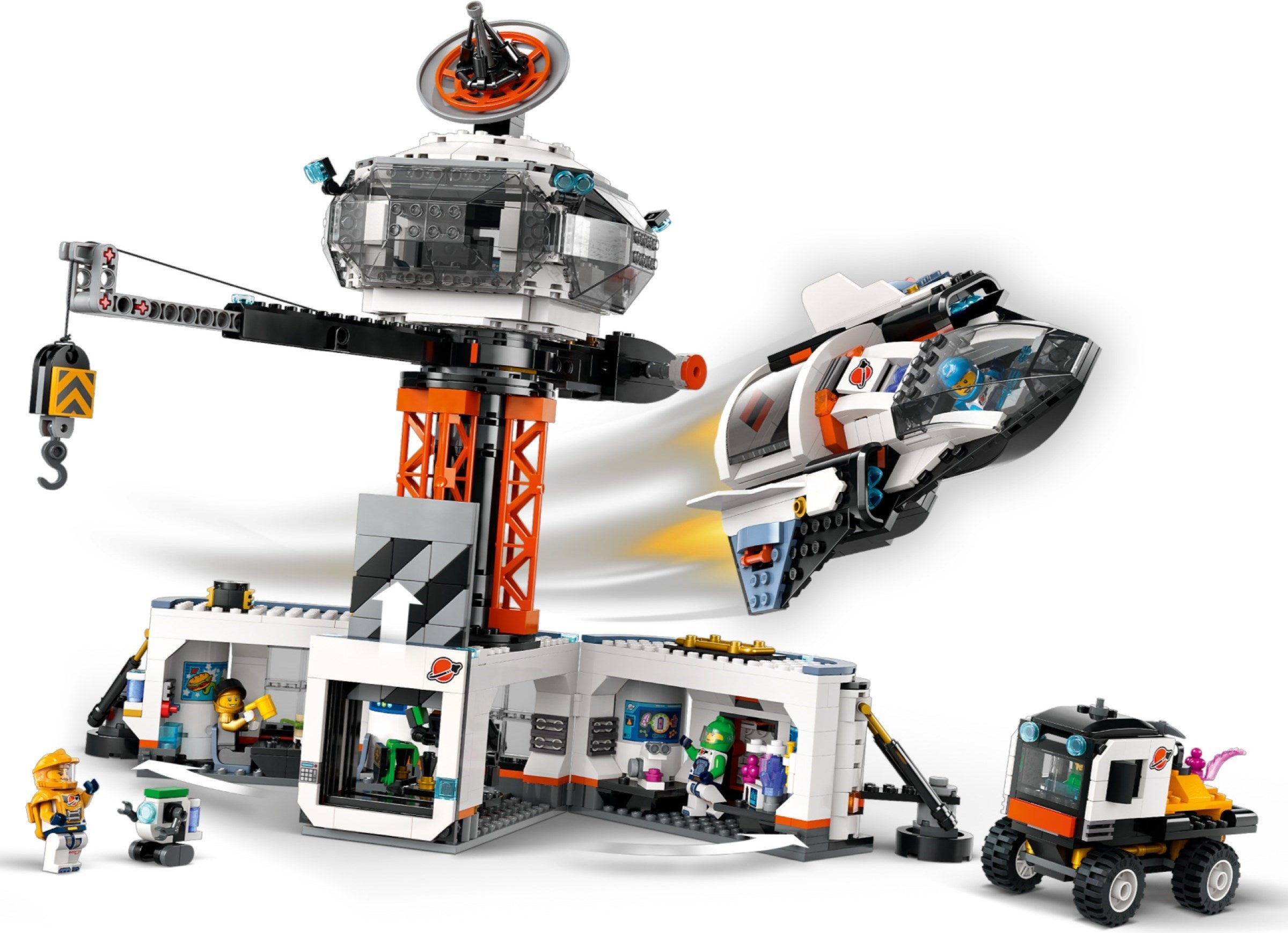 LEGO® City Vesoljska postaja in izstrelitvena ploščad za rakete 60434