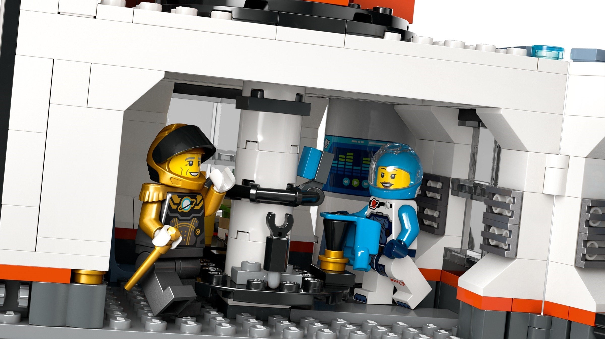 LEGO® City Vesoljska postaja in izstrelitvena ploščad za rakete 60434