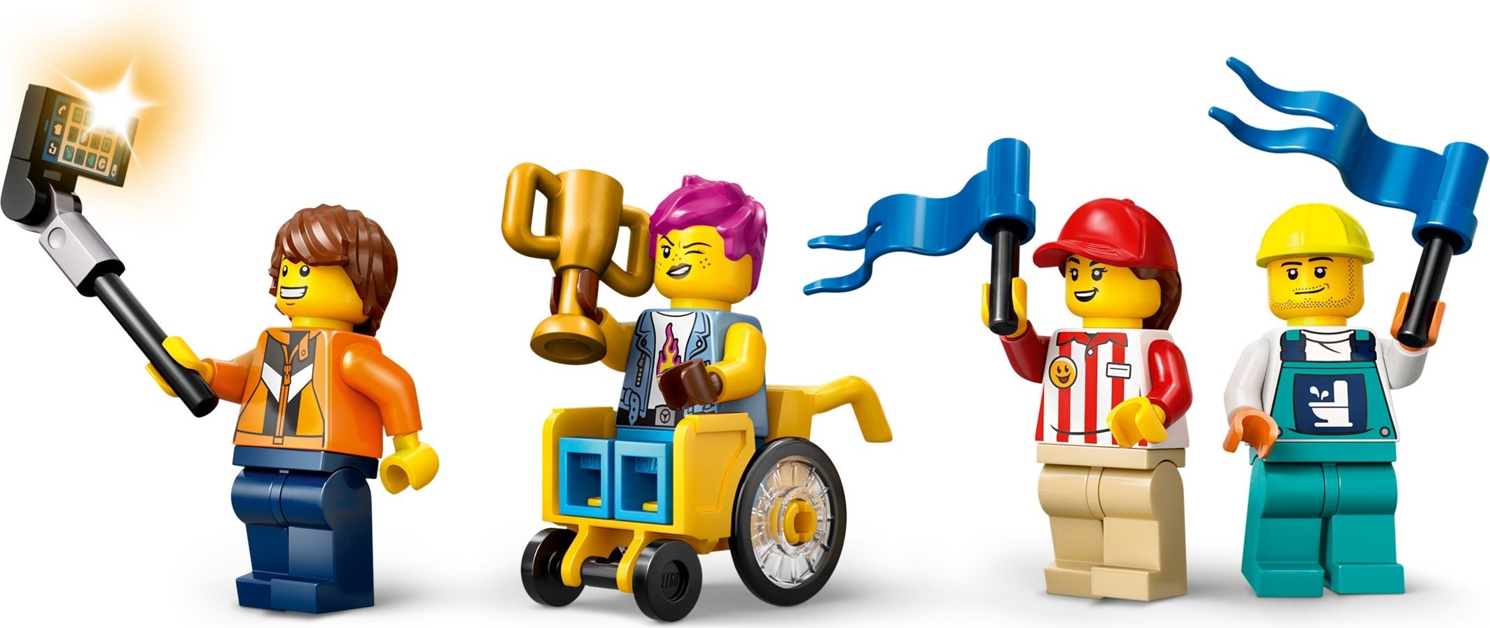 LEGO City Klančina za dirkanje z avtomobilčki 60460