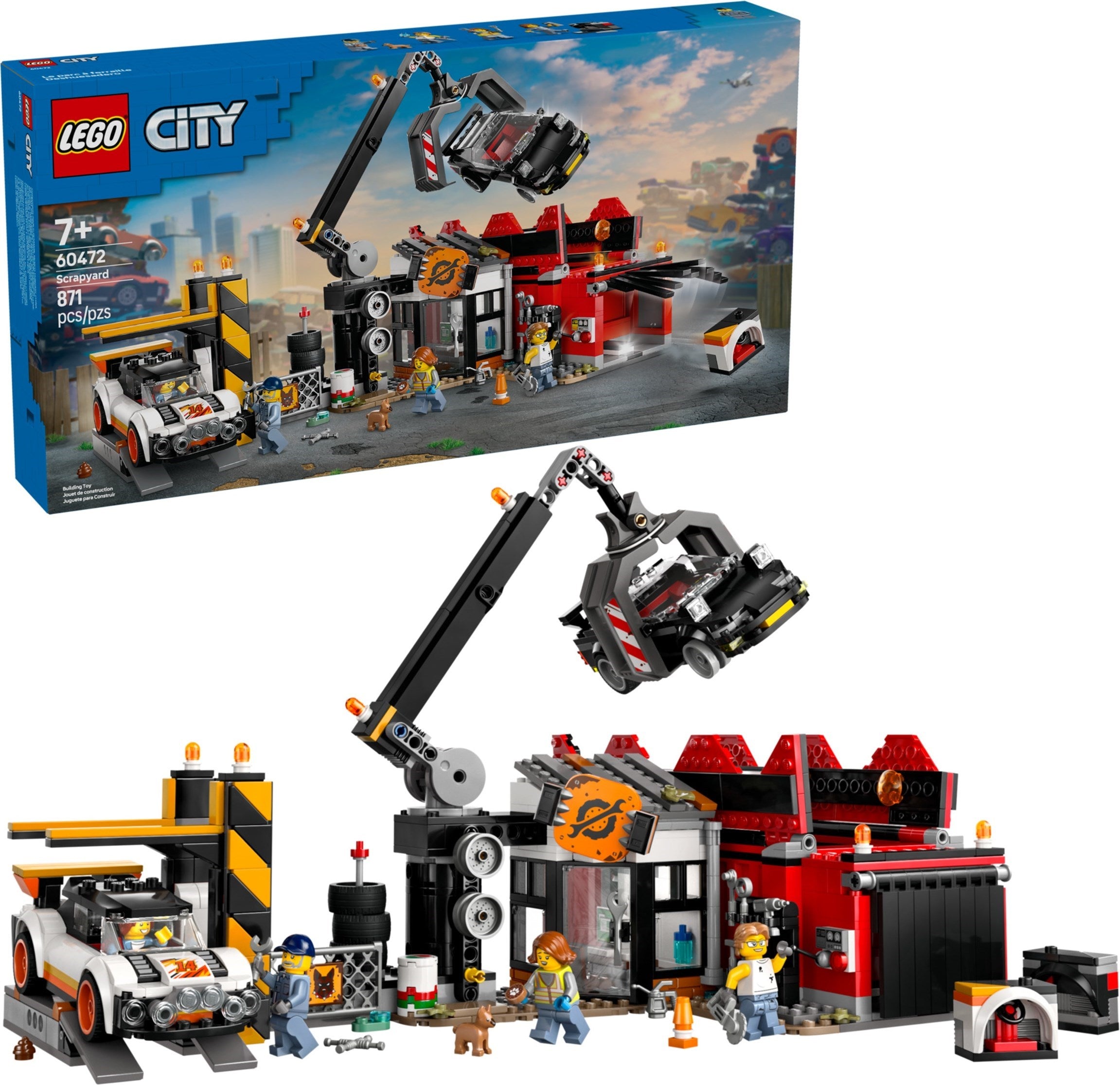 LEGO® City Avtomobilski odpad z avtomobili (60472)