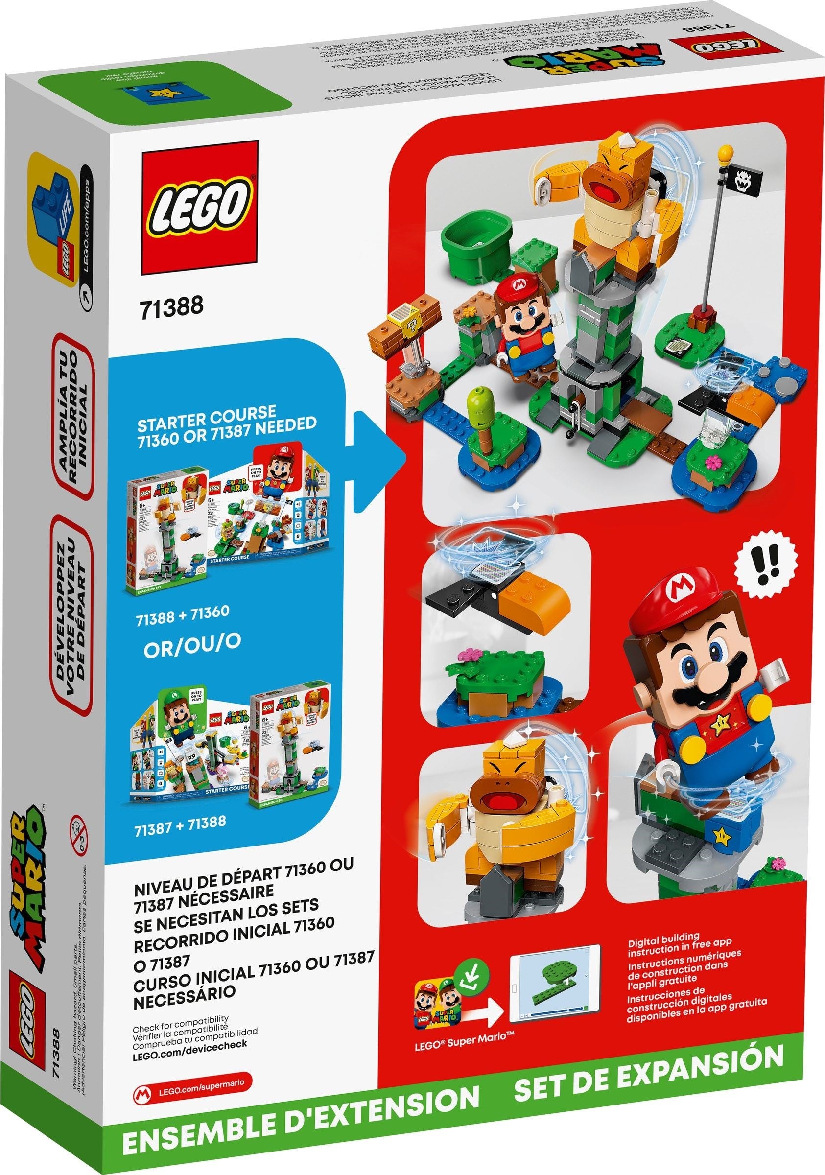 LEGO® Super Mario™ Larry's and Morton's Airships 71388