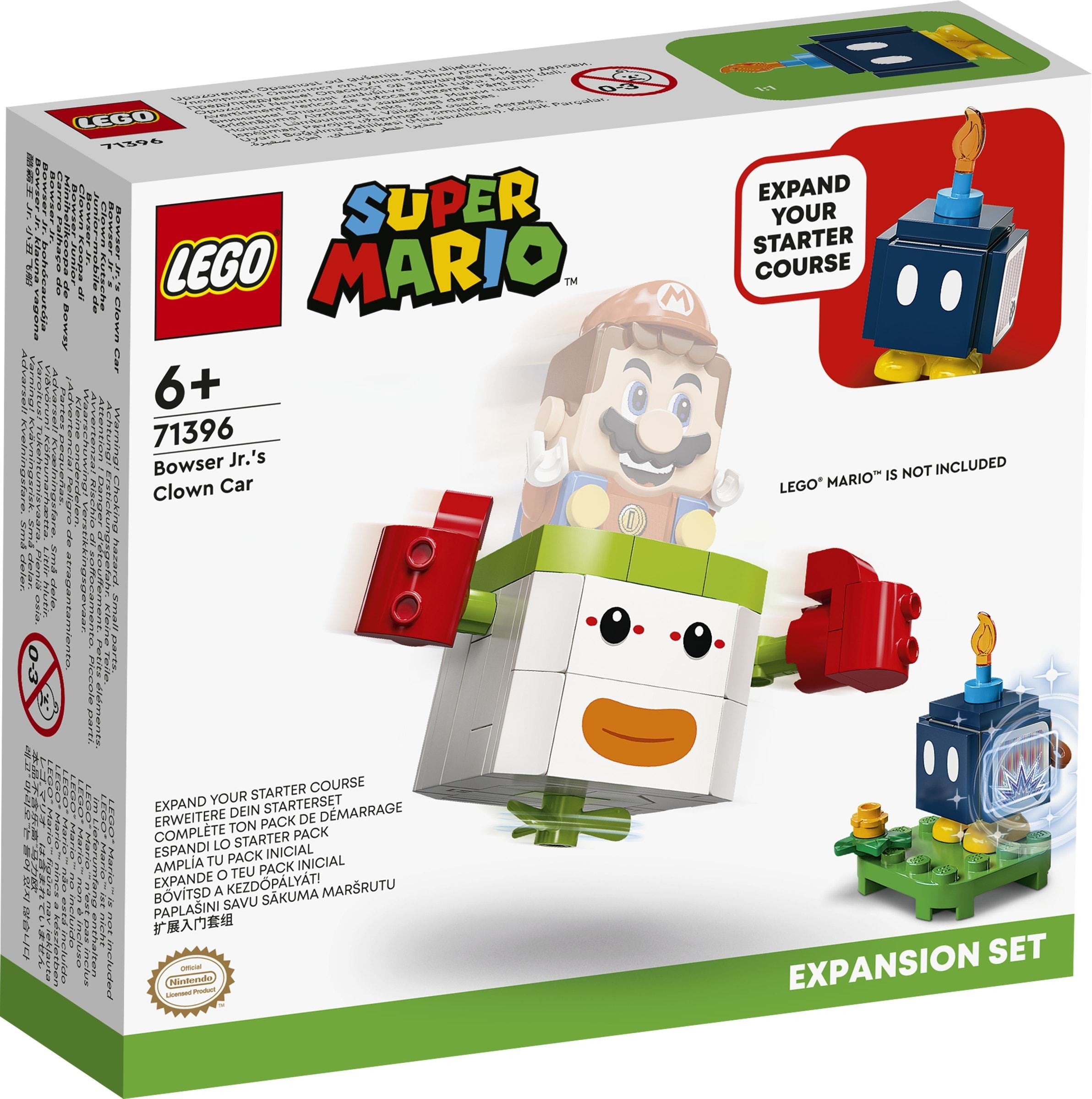 LEGO® Super Mario™ Bowser Jr.'s Clown Car 71396