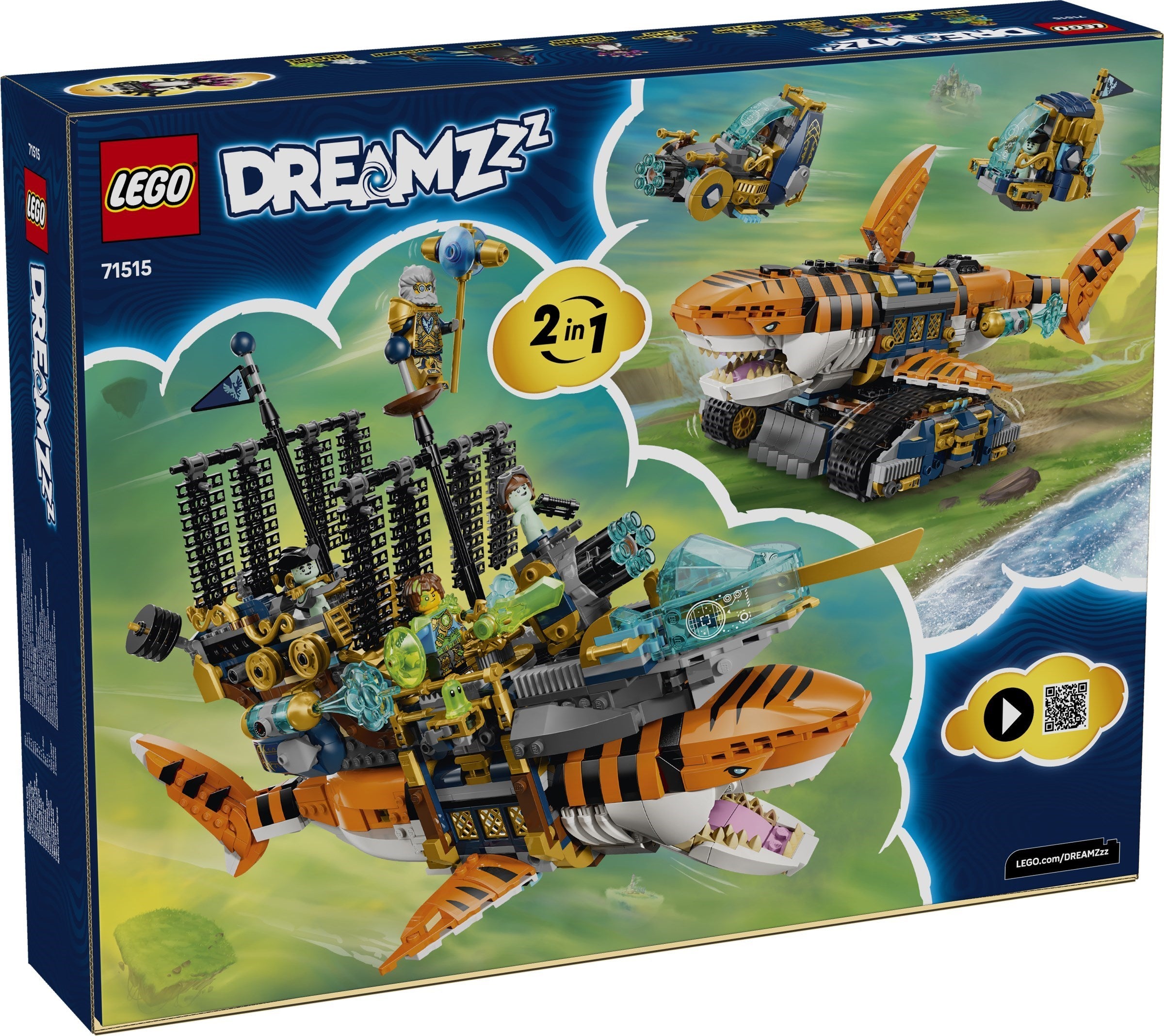 LEGO Dreamzzz Tiger Shark Tank 71515