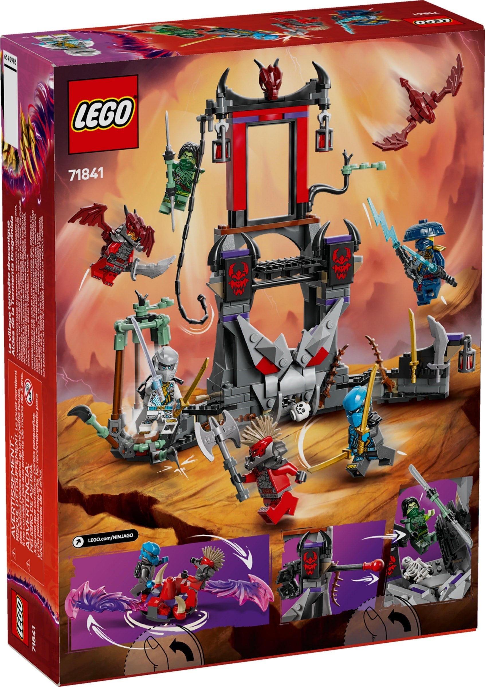 LEGO NINJAGO Zmajsko vaško svetišče 71841