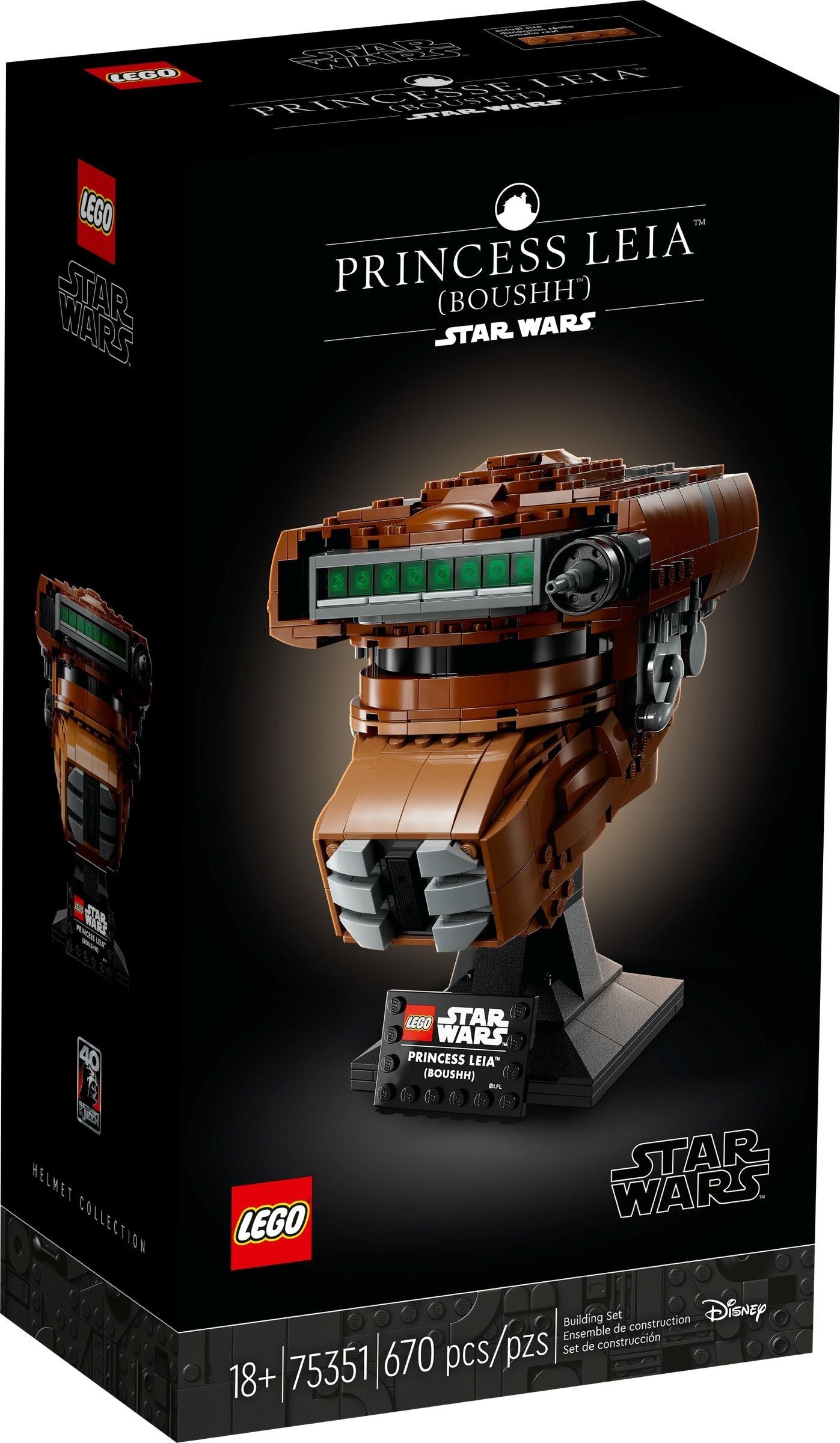 LEGO® Star Wars™ Čelada Princess Leia™ (Boushh™) 75351