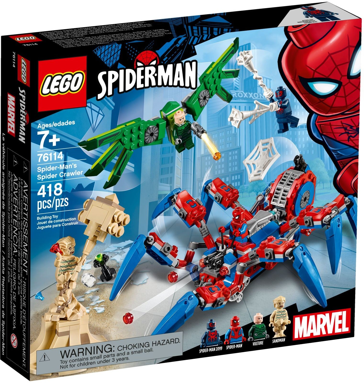 LEGO® Marvel Spider-Man's Spider Crawler 76114