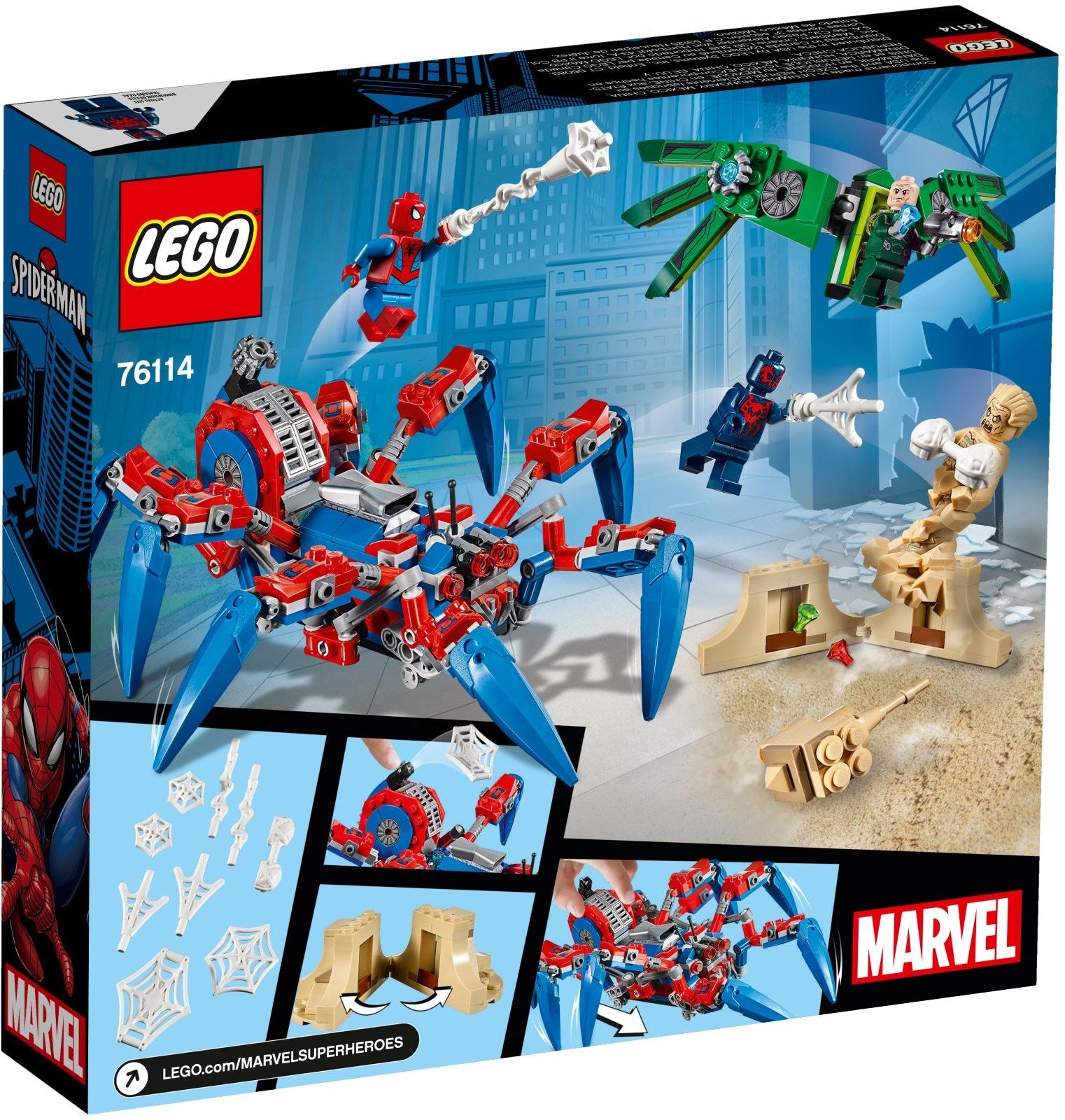 LEGO® Marvel Spider-Man's Spider Crawler 76114