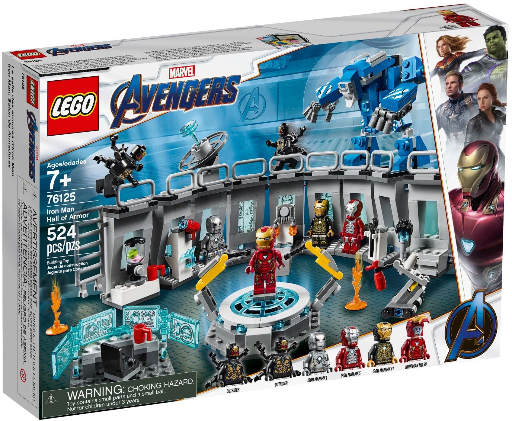 LEGO® Marvel Iron Man Hall of Armor 76125