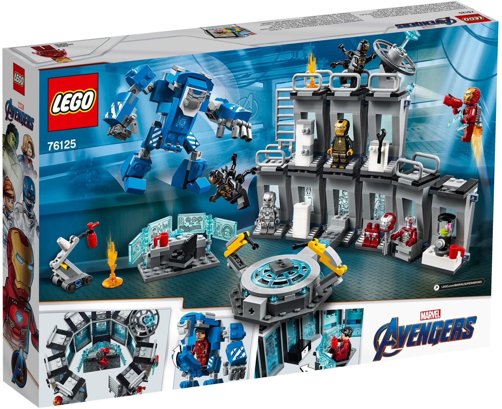 LEGO® Marvel Iron Man Hall of Armor 76125