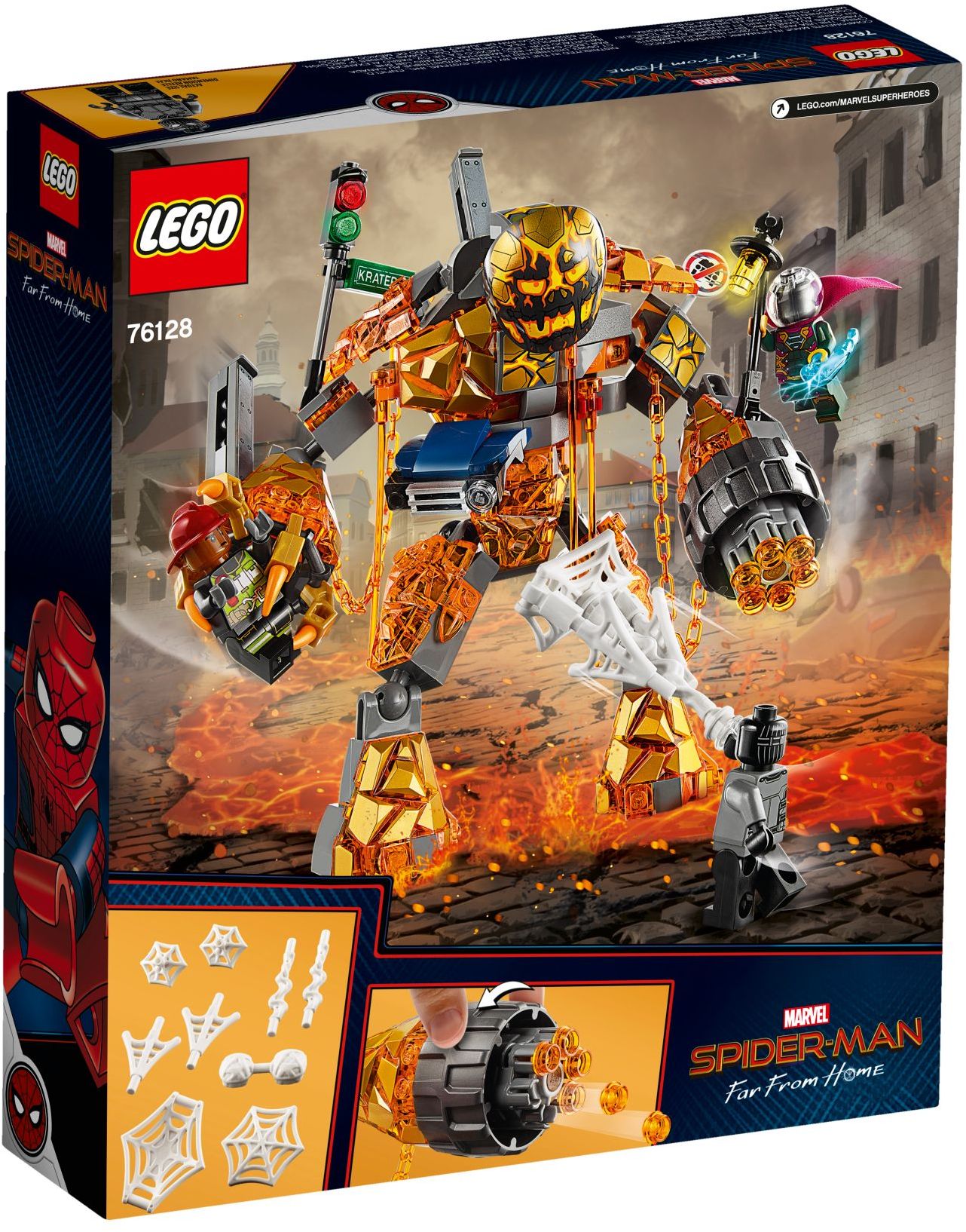 LEGO® Marvel Molten Man Battle 76128