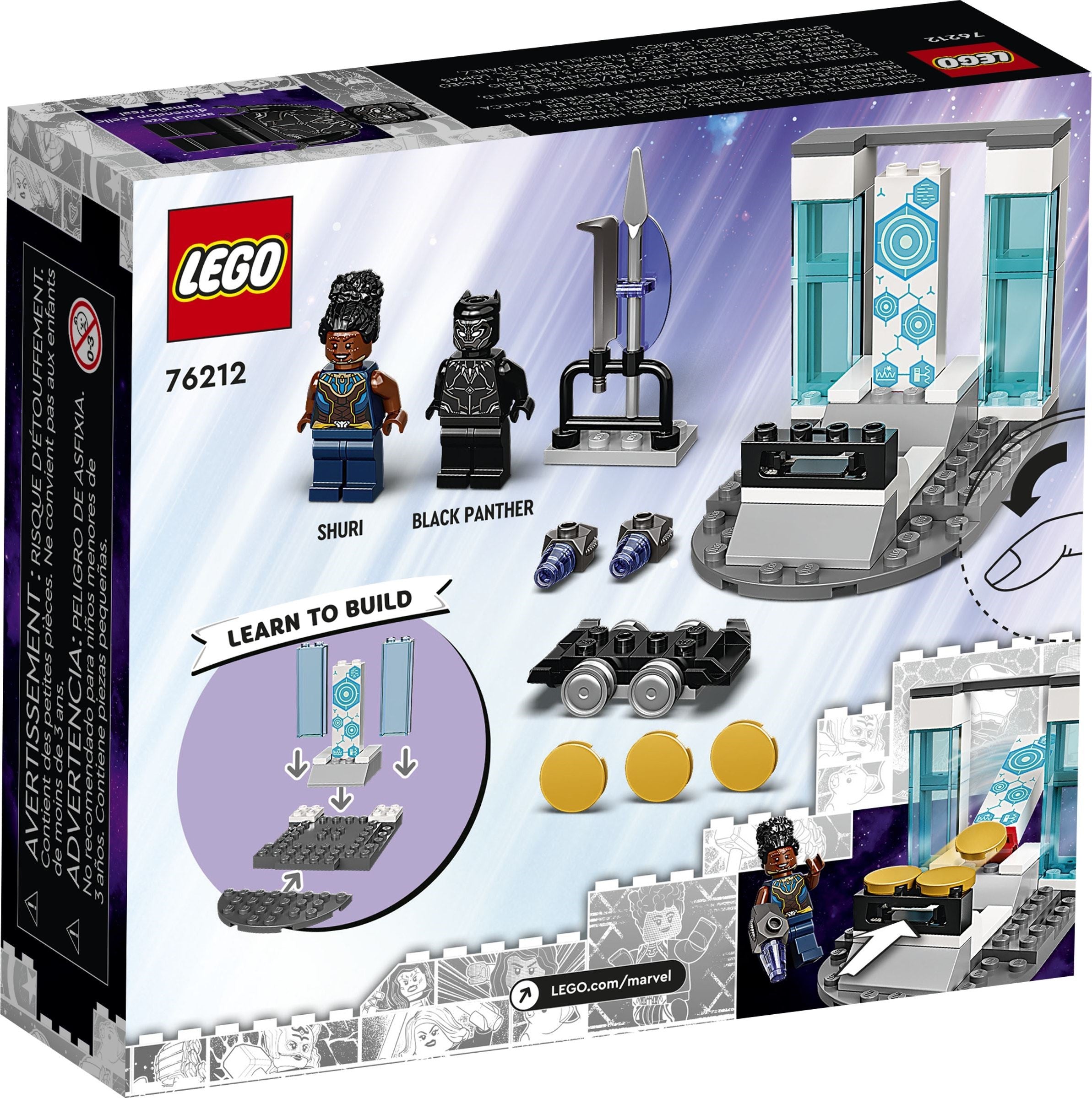 LEGO® Marvel Shuri's Sunbird 76212