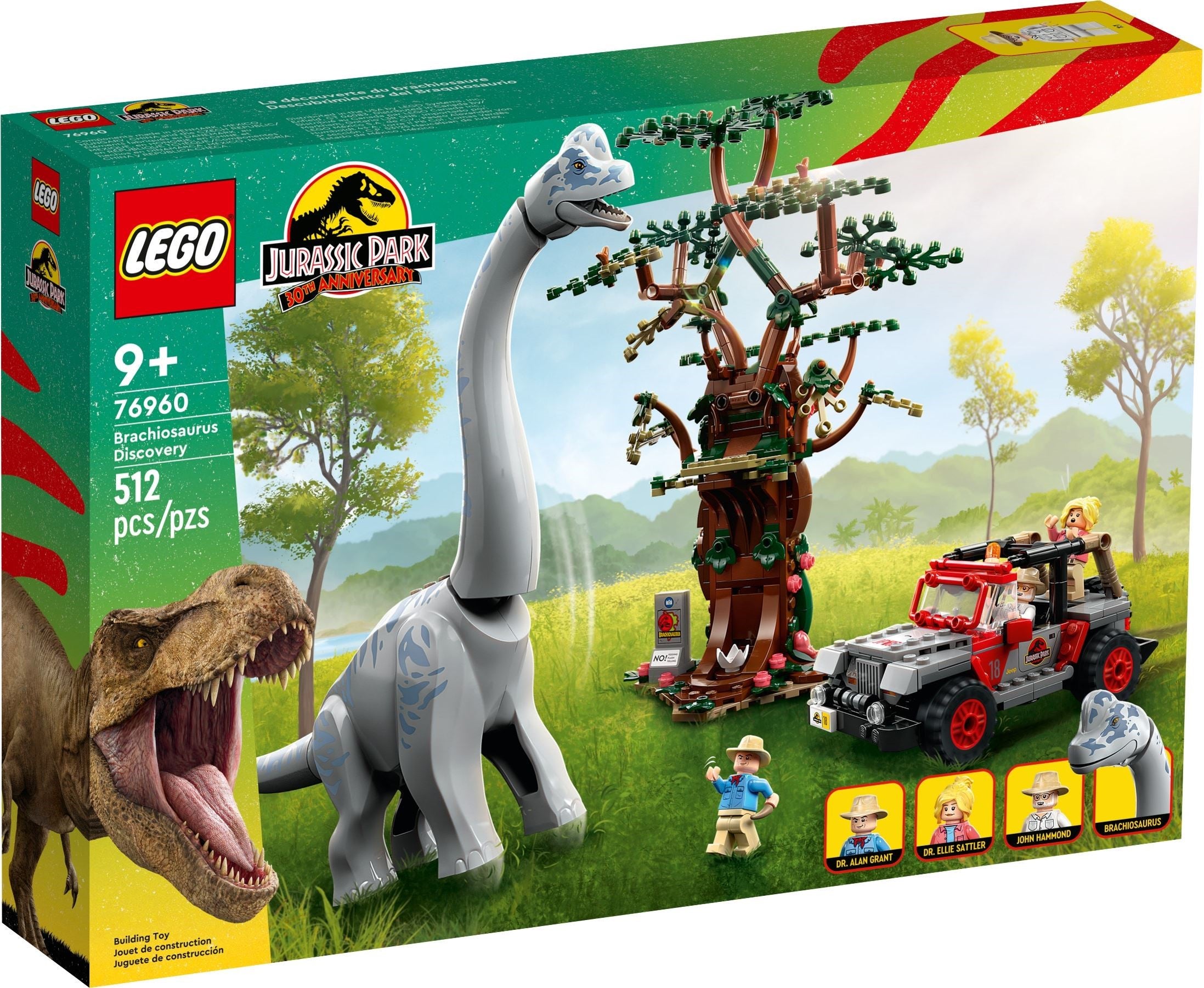 LEGO dinozaver Jurassic World Brachiosaurus Discovery 76960