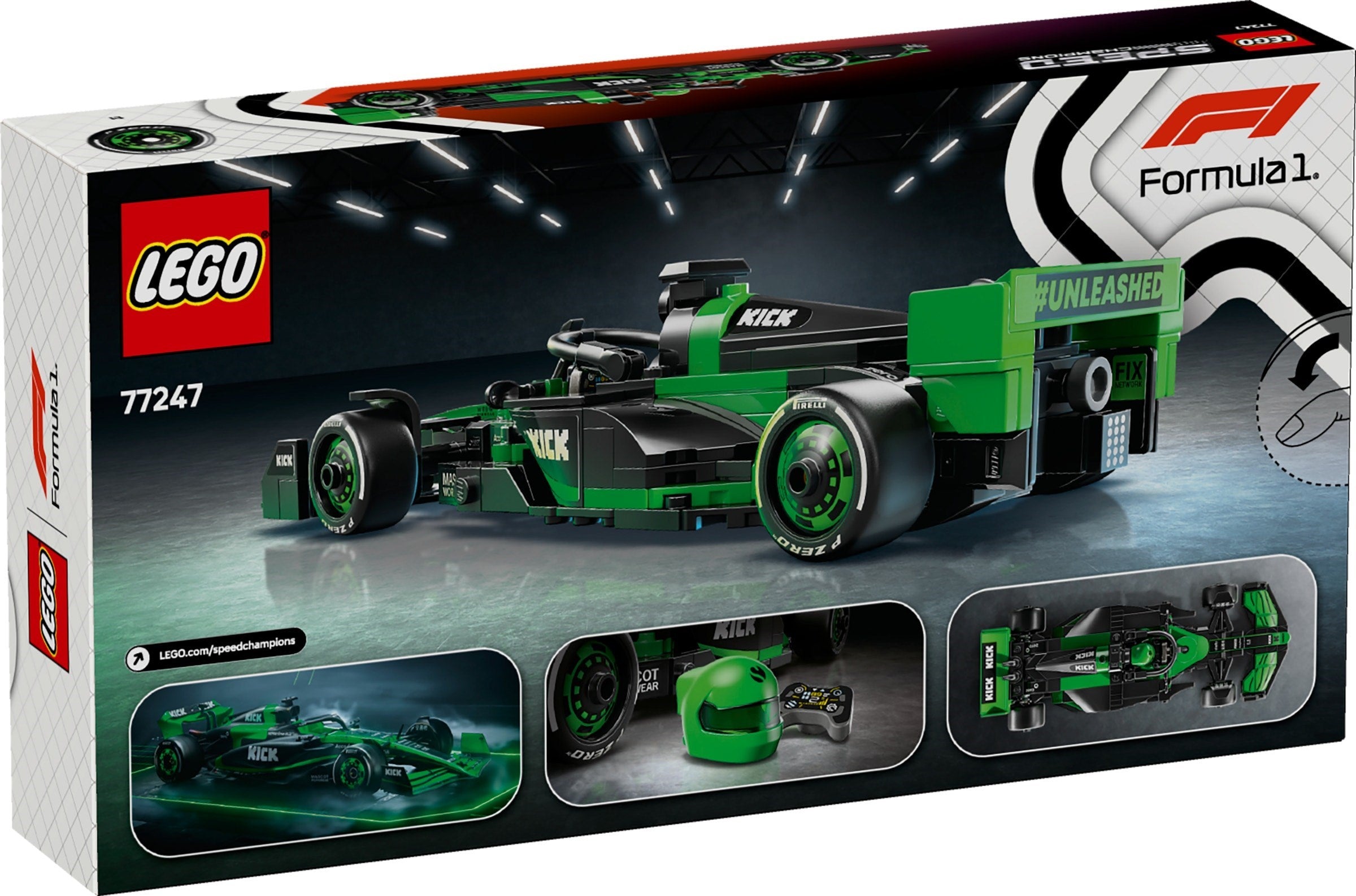 LEGO® Speed Champions Kick Sauber F1 Team C44 77247