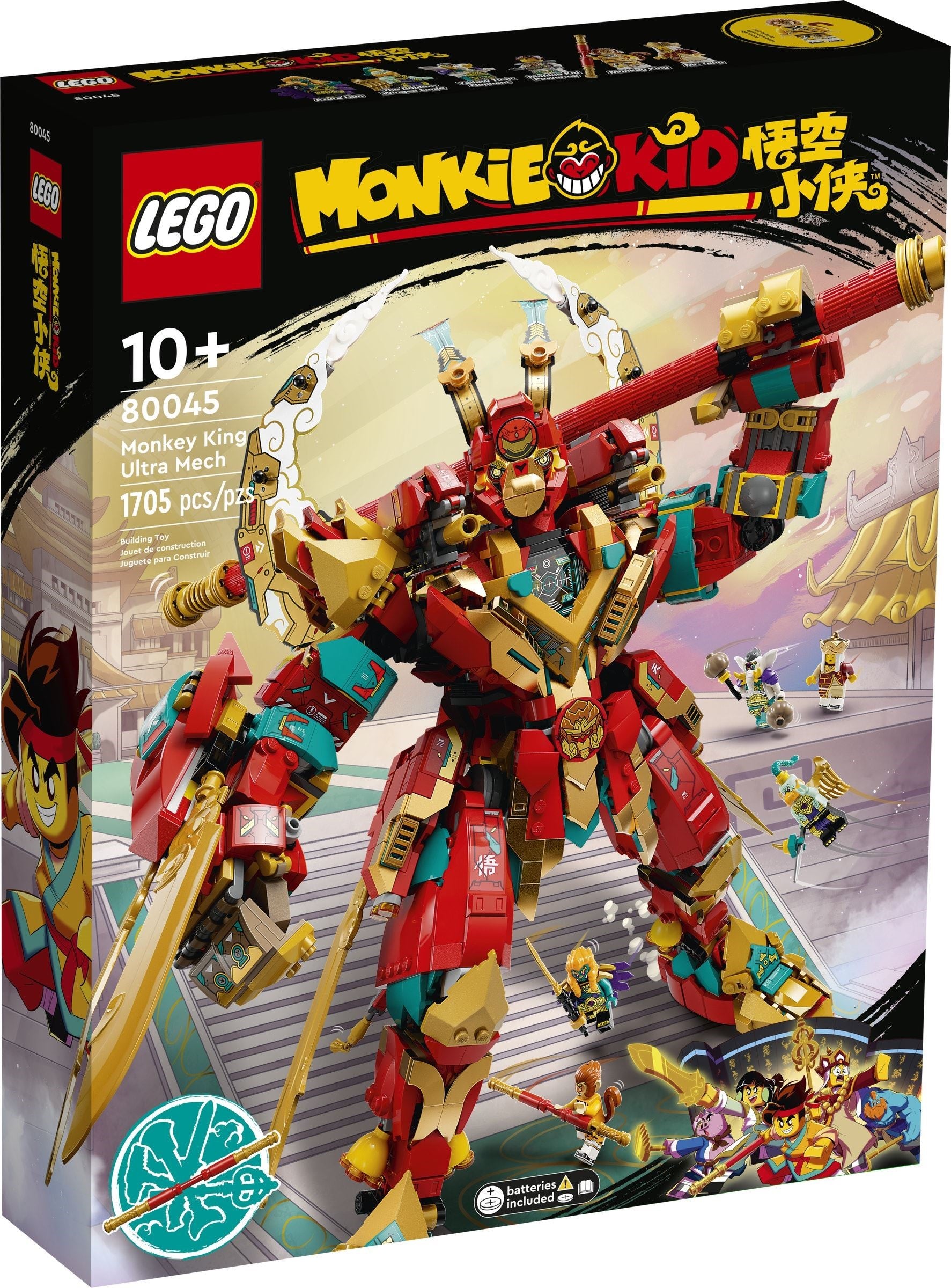 LEGO Monkie Kid Monkey King Warrior Mech 80045