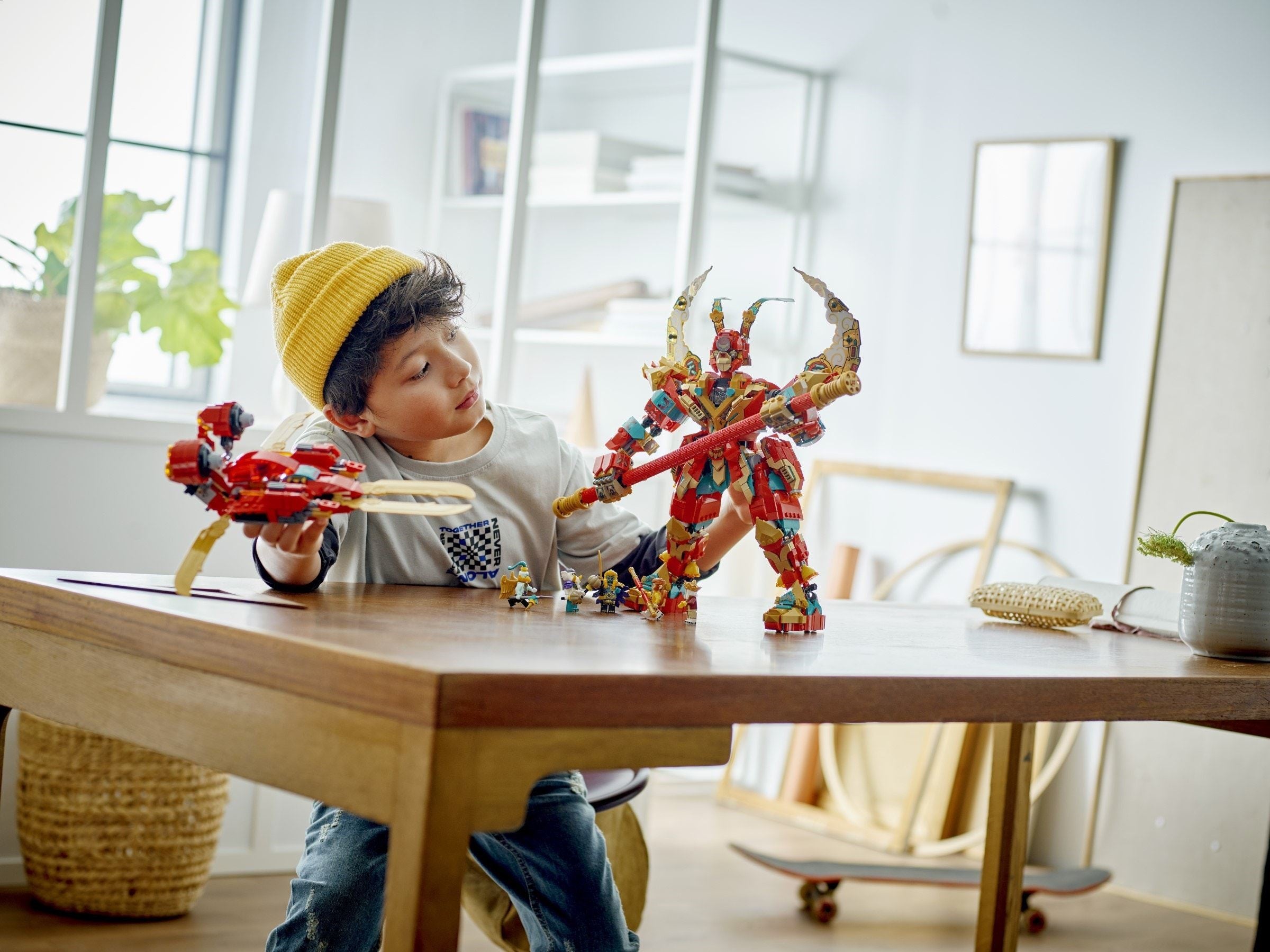 LEGO® Monkie Kid Nezha's Ring of Fire Mech 80057