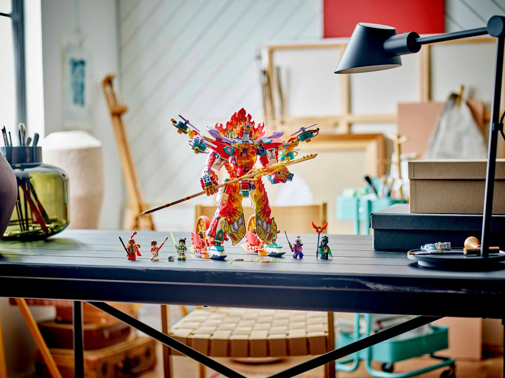 LEGO® Monkie Kid Nezha's Ring of Fire Mech 80057