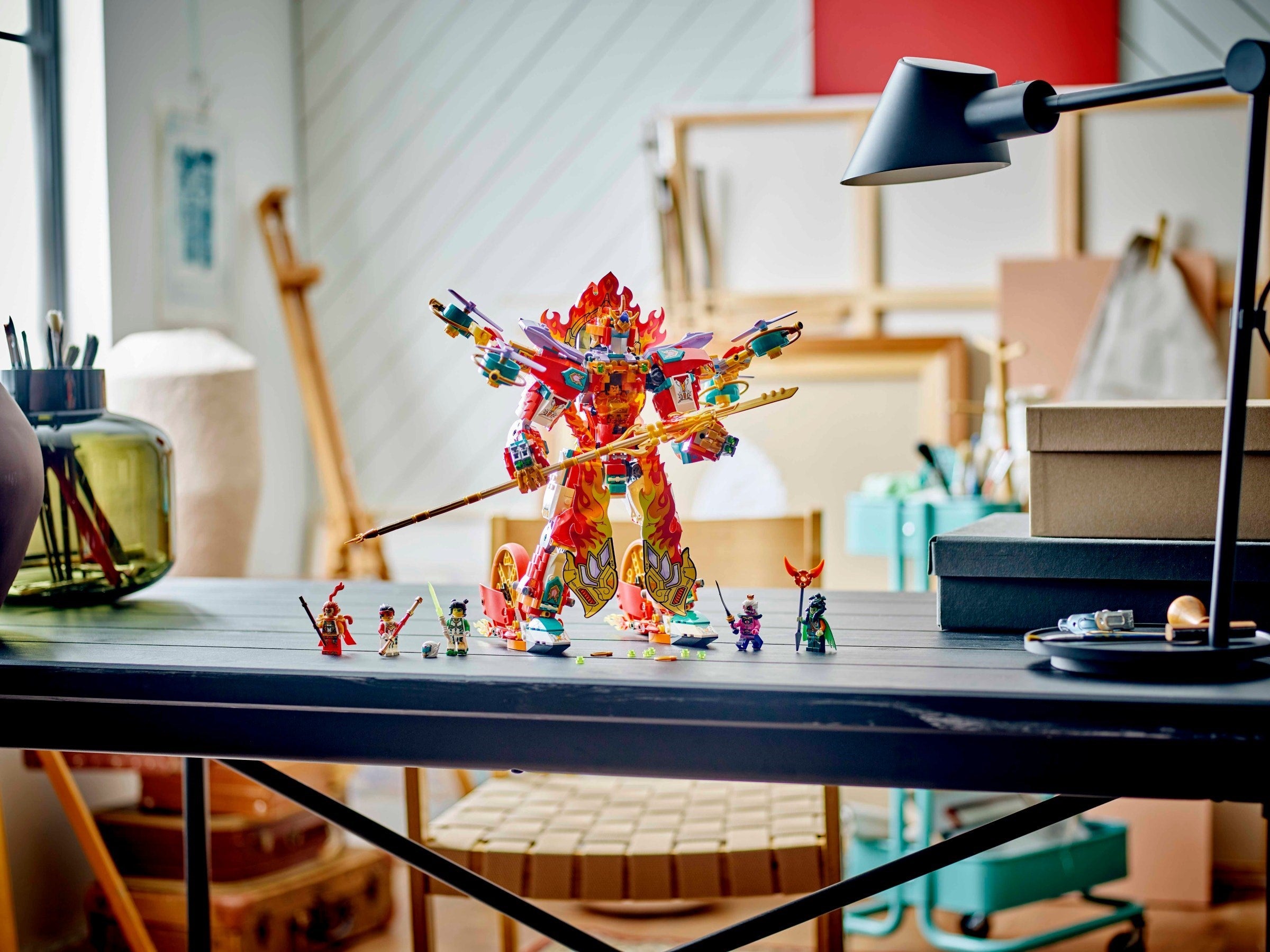 LEGO® Monkie Kid Nezha's Ring of Fire Mech 80057