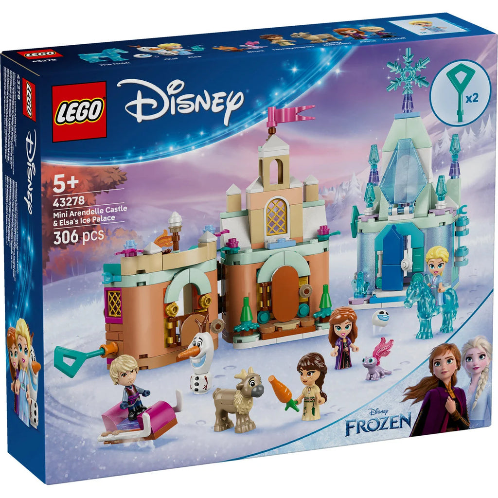 LEGO® Disney Mini arendelski grad in Elzina ledena palača 43278